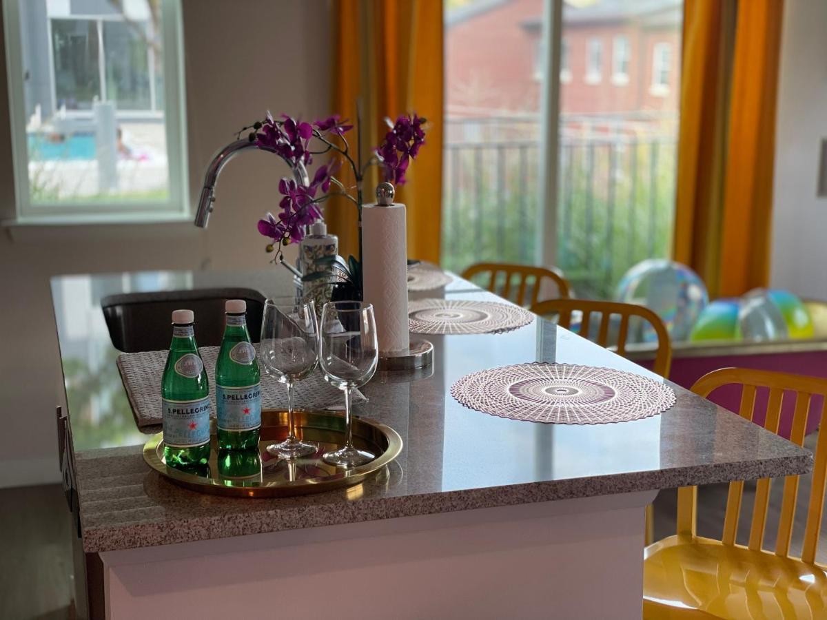 Апартаменты Lux House Of Champagne 2Br 2Ba Free Parking & Wifi Балтимор Экстерьер фото